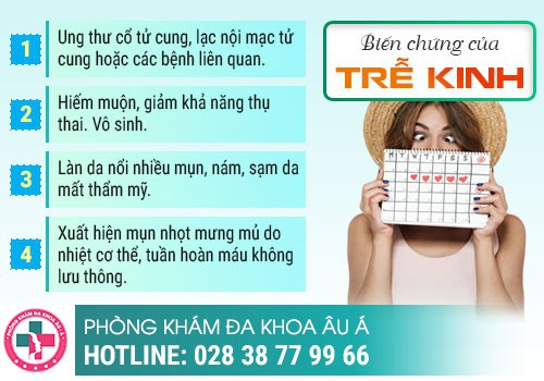 CHẬM KINH RA MÁU NÂU NGUY HIỂM KHÔNG?