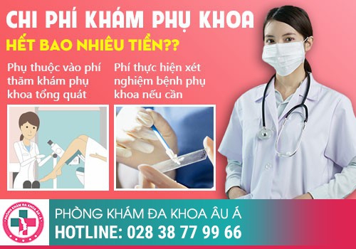 Chi phí khám phụ khoa ở HCM hết bao nhiêu tiền?