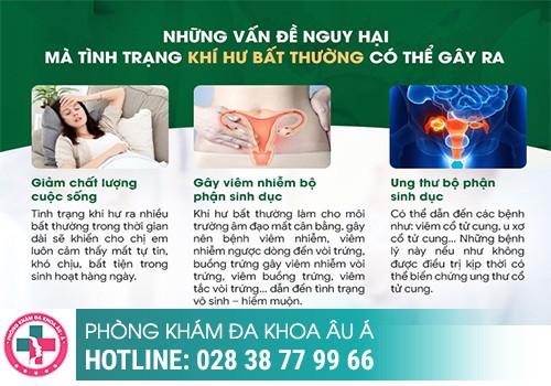 Huyết trắng màu nâu nguy hiểm không?