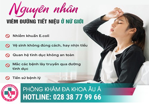 Nguyên nhân viêm đường tiết niệu