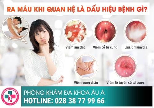 BỆNH QUAN HỆ RA MÁU CÓ NGUY HIỂM KHÔNG?