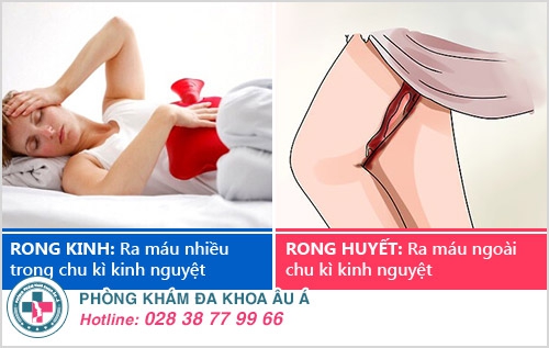 Chị em cần hiểu đúng về hiện tượng rong huyết