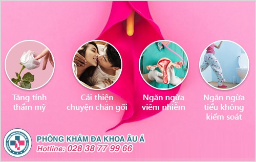 Phương pháp thu hẹp vùng kín không đau