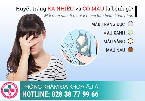  ra khí hư nhiều 