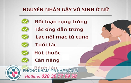 Nguyên nhân vô sinh ở nữ